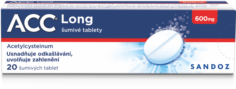 ACC LONG 600MG šumivá tableta 20