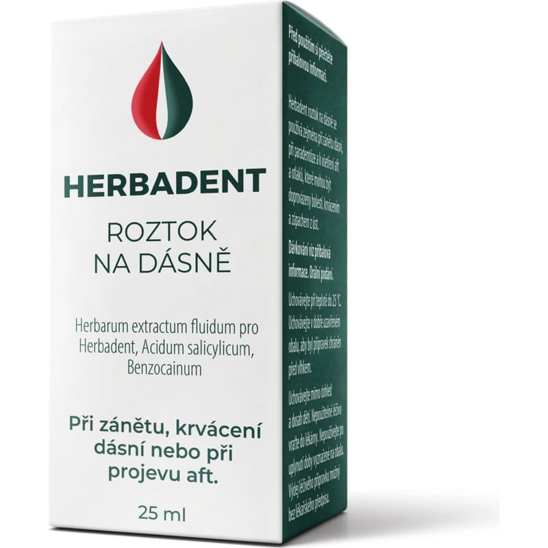 HERBADENT GNG SOL 1X25ML
