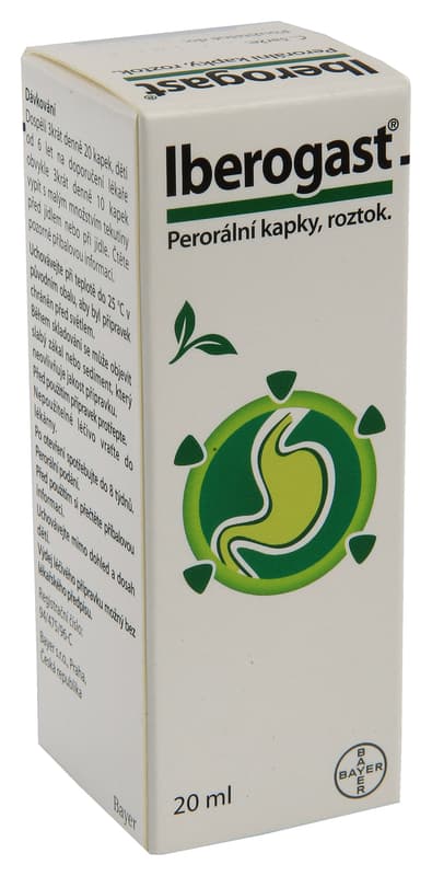 IBEROGAST Perorální kapky, roztok 20ML