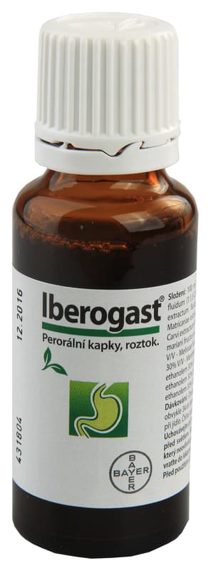 IBEROGAST Perorální kapky, roztok 20ML