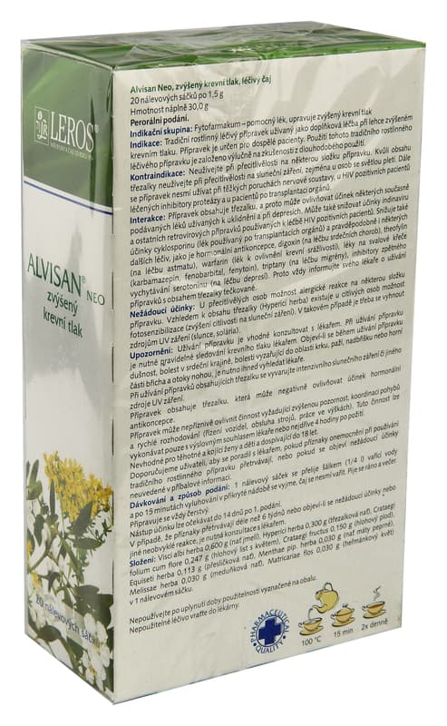 ALVISAN NEO léčivý čaj 20