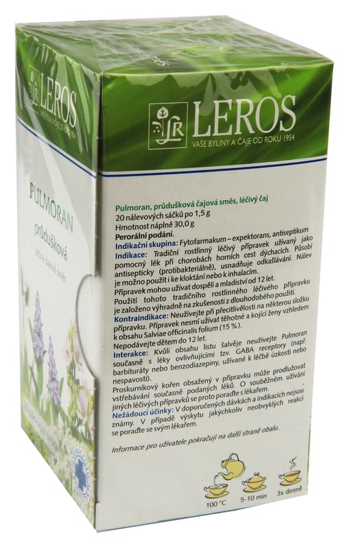PULMORAN léčivý čaj 20