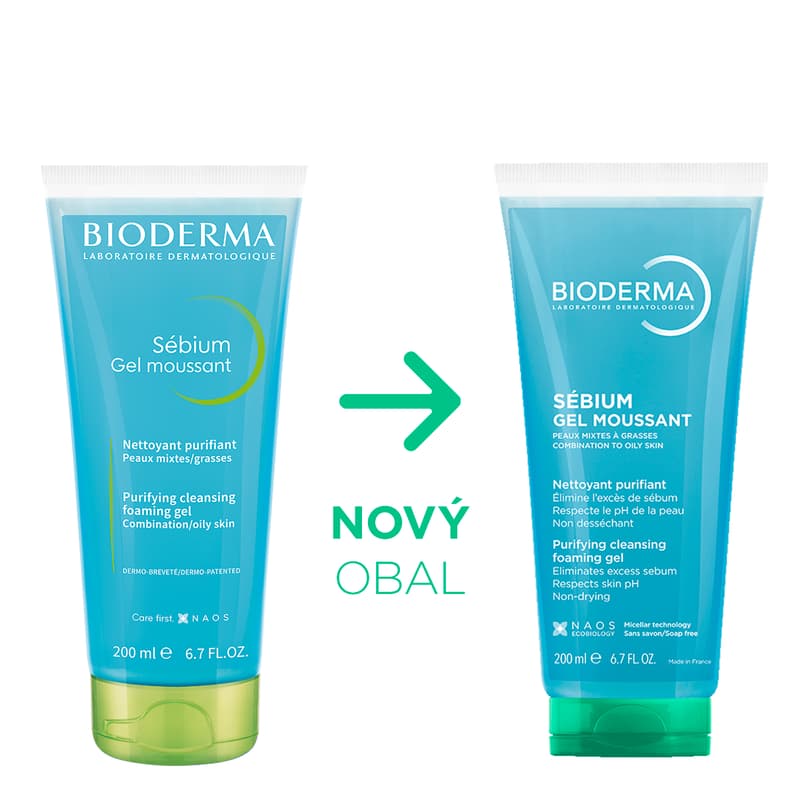 BIODERMA Sébium Gel moussant v tubě 200ml