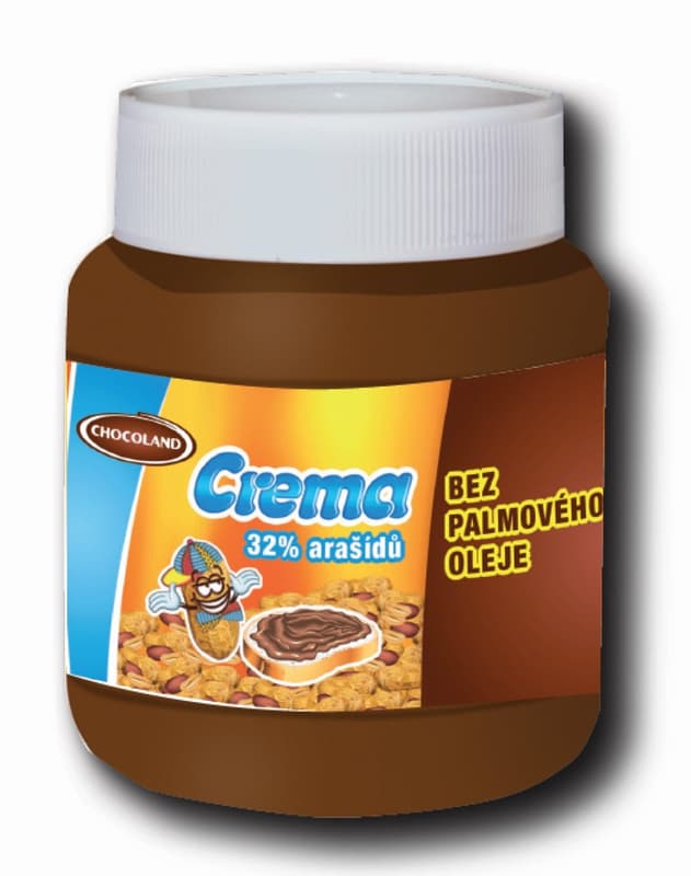 Chocoland CREMA peanut butter-free spread