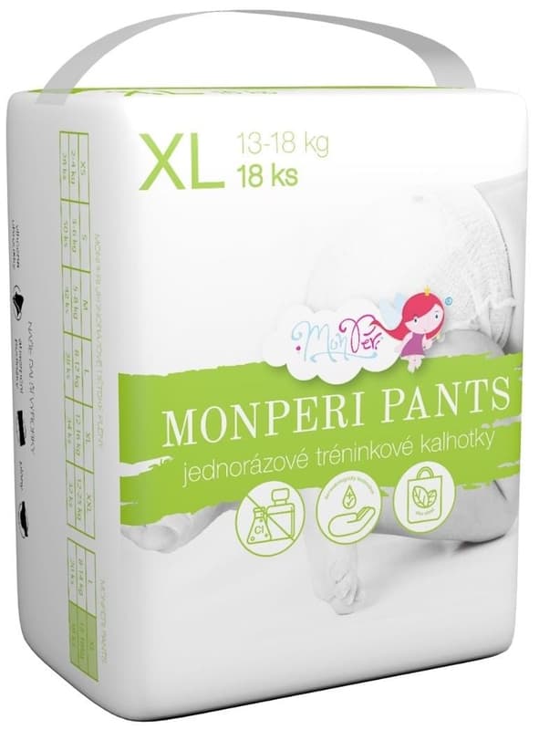 Monperi ECO Disposable diaper pants  XL (13-18 kg)