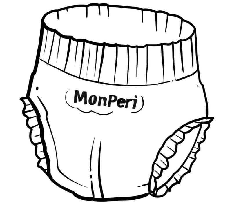 Monperi ECO Disposable diaper pants  XL (13-18 kg)