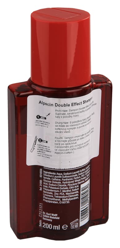 ALPECIN Energizer Double Effect Shampoo 200ml