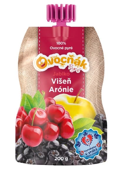 Ovocňák puree apple, cherry & aronia
