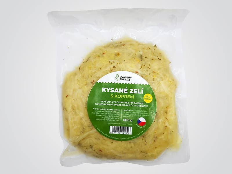 Fond Sidus Kysané zelí s koprem – kvašená zelenina, sáček