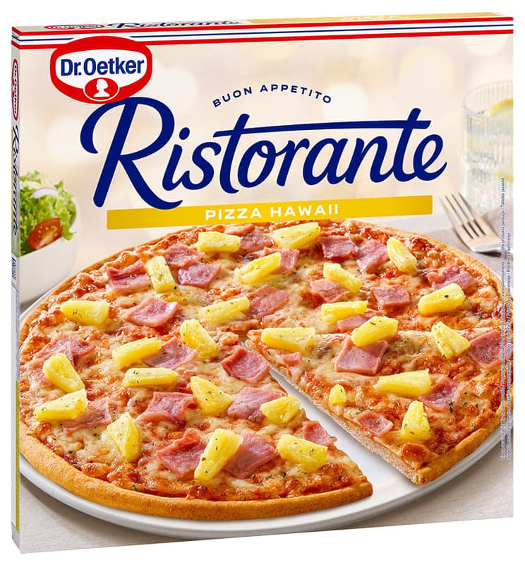 Dr. Oetker Ristorante Hawaii pizza frozen