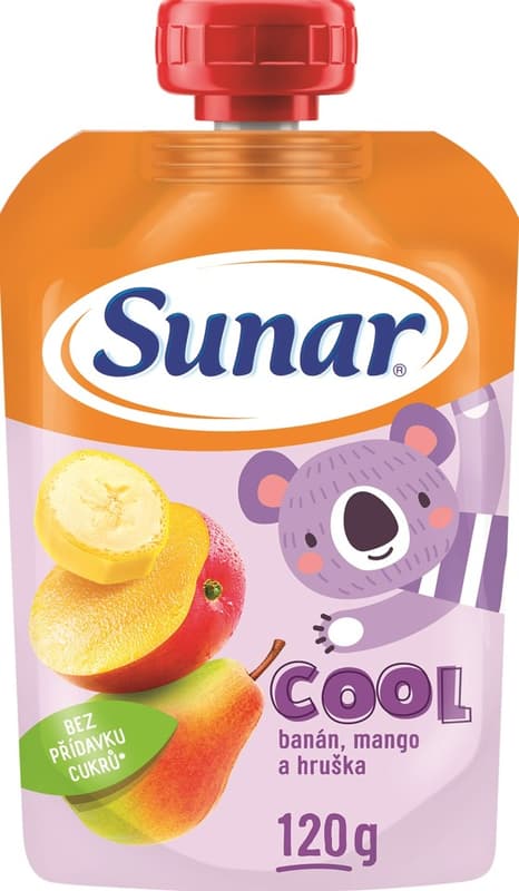Sunárek Cool fruit Pear, Banana, Mango