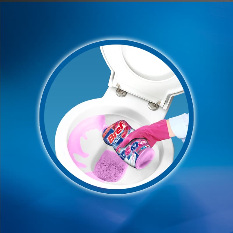 Bref Hygiene Gel Floral Toilet Cleaner