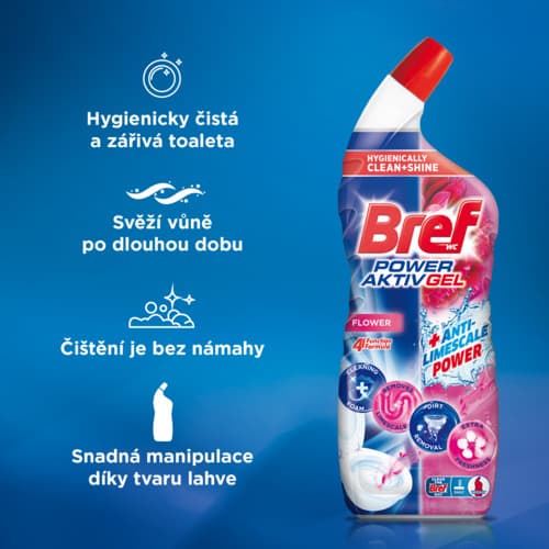 Bref Hygiene Gel Floral Toilet Cleaner