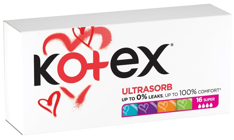 Kotex Tampons Ultra Sorb Super