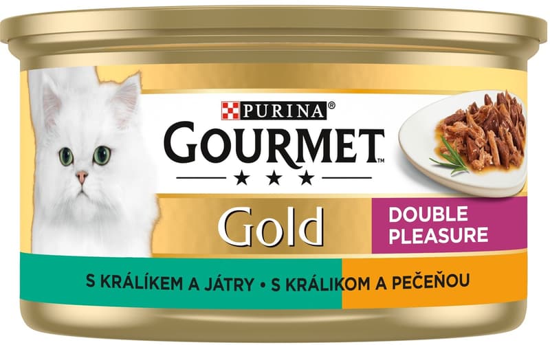 Gourmet Gold Double Pleasure with rabbit and liver