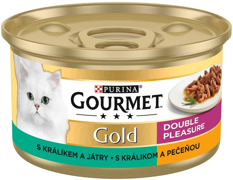 Gourmet Gold Double Pleasure with rabbit and liver