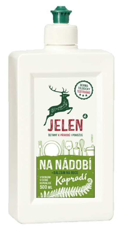 Jelen na ruční mytí nádobí