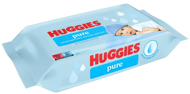 Huggies Pure single baby wet wipes