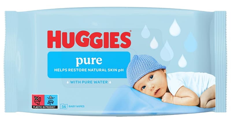 Huggies Pure single baby wet wipes