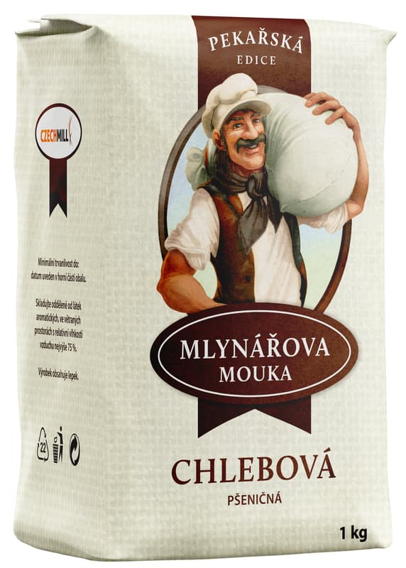 Mlynářova mouka wheat bread