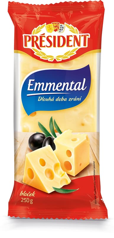 President Emmental blocks