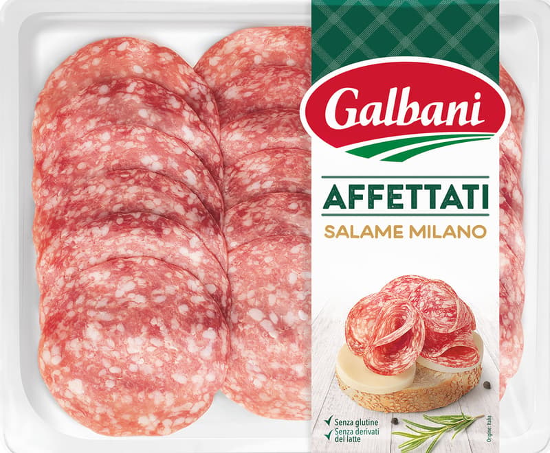 Galbani Salame Milano slices