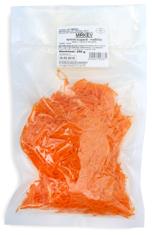 Carrot noodles