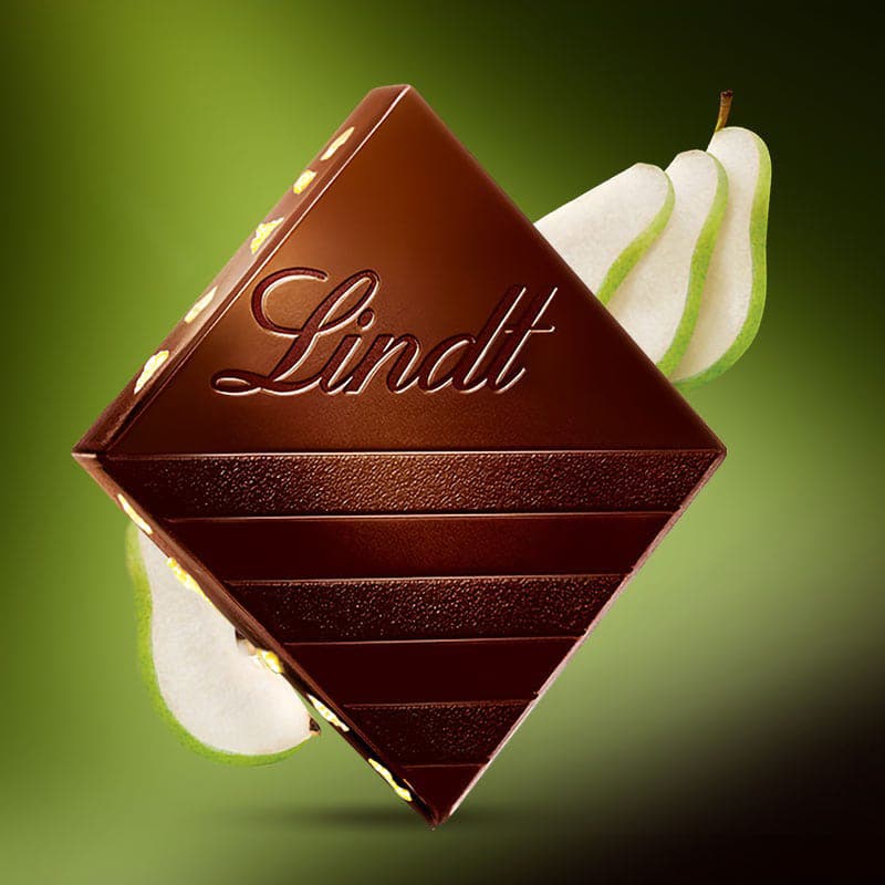 Lindt Chocolate EXCELLENCE Poire Intense bitter with pear filling