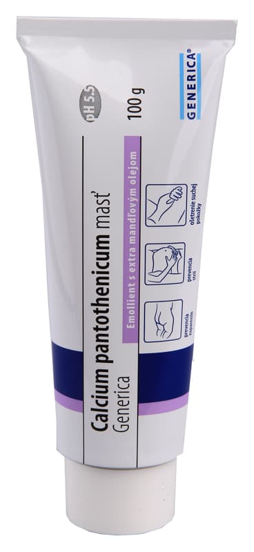 Calcium pantothenicum mast Generica 100g