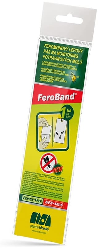 FeroBand feromonový lepový pás na monitoring potravinových molů