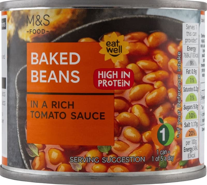 Marks & Spencer Baked beans in tomato sauce