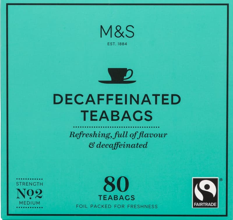 Marks & Spencer Decaffeinated tea blend