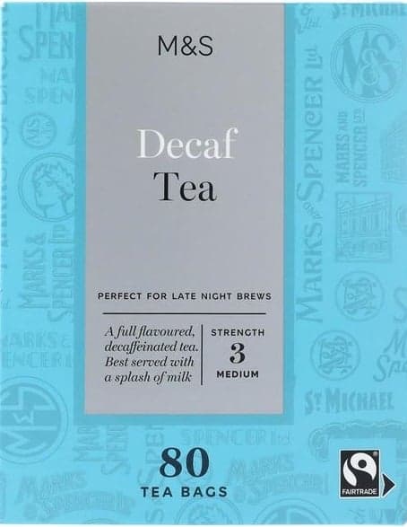 Marks & Spencer Decaffeinated tea blend