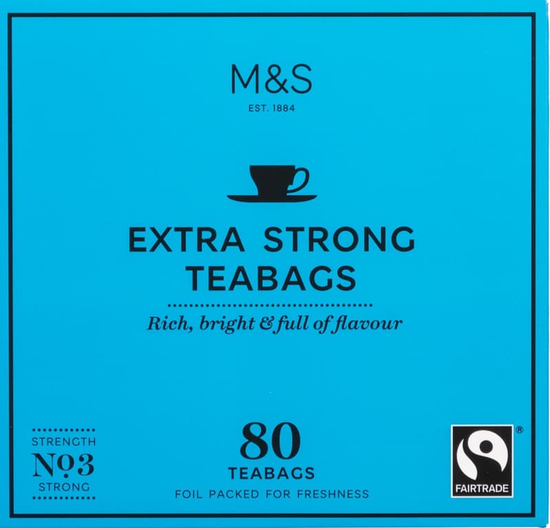 Marks & Spencer Packed extra strong tea