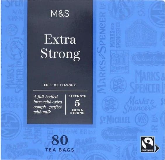Marks & Spencer Packed extra strong tea