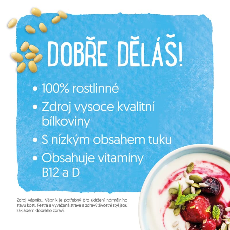 Alpro Sójový dezert bílý