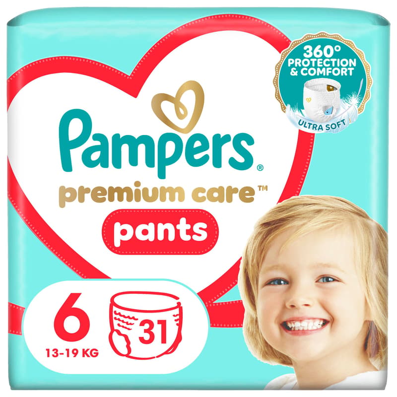 Pampers Premium care diaper pants 6 (15+ kg)