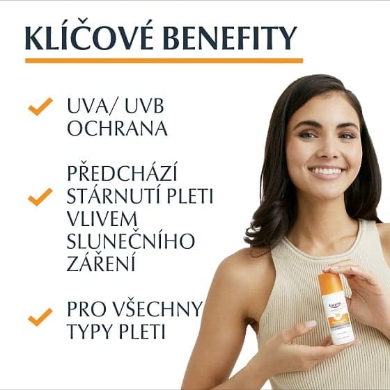 EUCERIN SUN Emulze proti vráskám SPF30 50ml