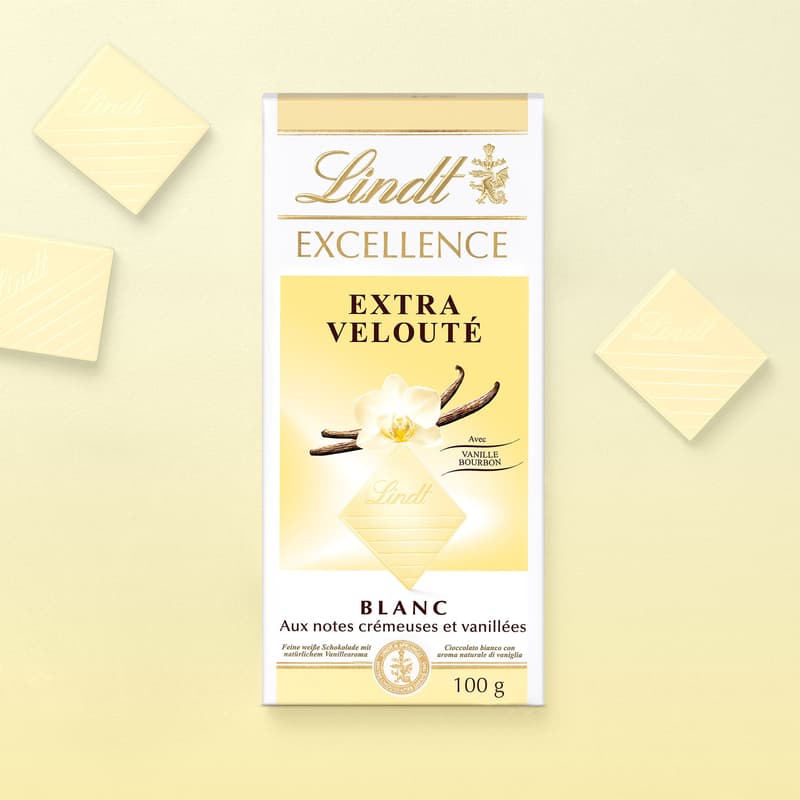 Lindt Chocolate EXCELLENCE Extra white with vanilla flavor