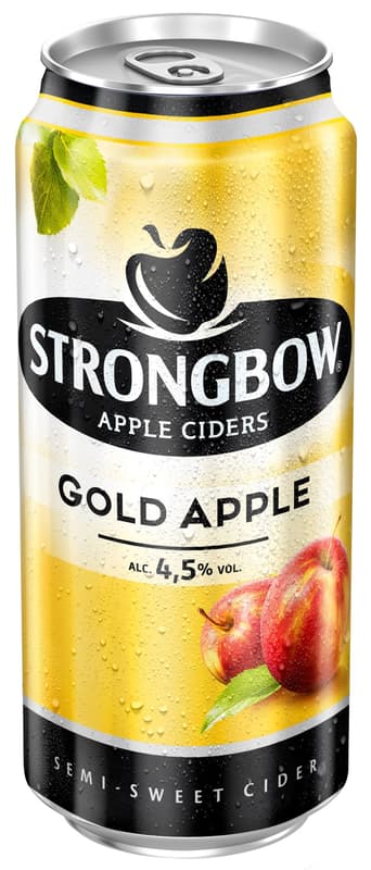 Strongbow Gold Apple cider 4×0,44 l can