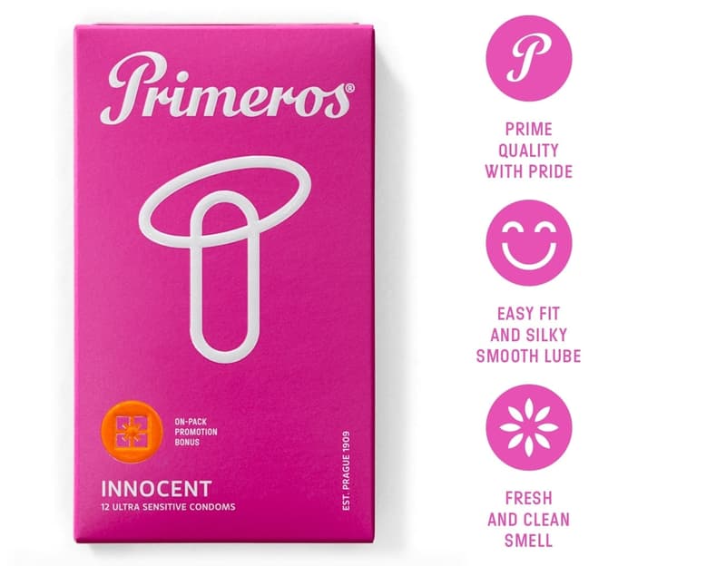Primeros Innocent Ultra tenké kondomy