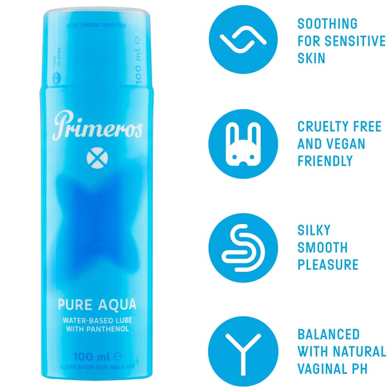 Primeros Pure Aqua lubricating gel with the addition of panthenol