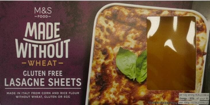 Marks & Spencer Gluten-free corn and rice flour