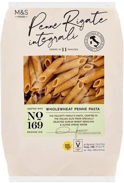 Marks & Spencer Penne Wholemeal Pasta