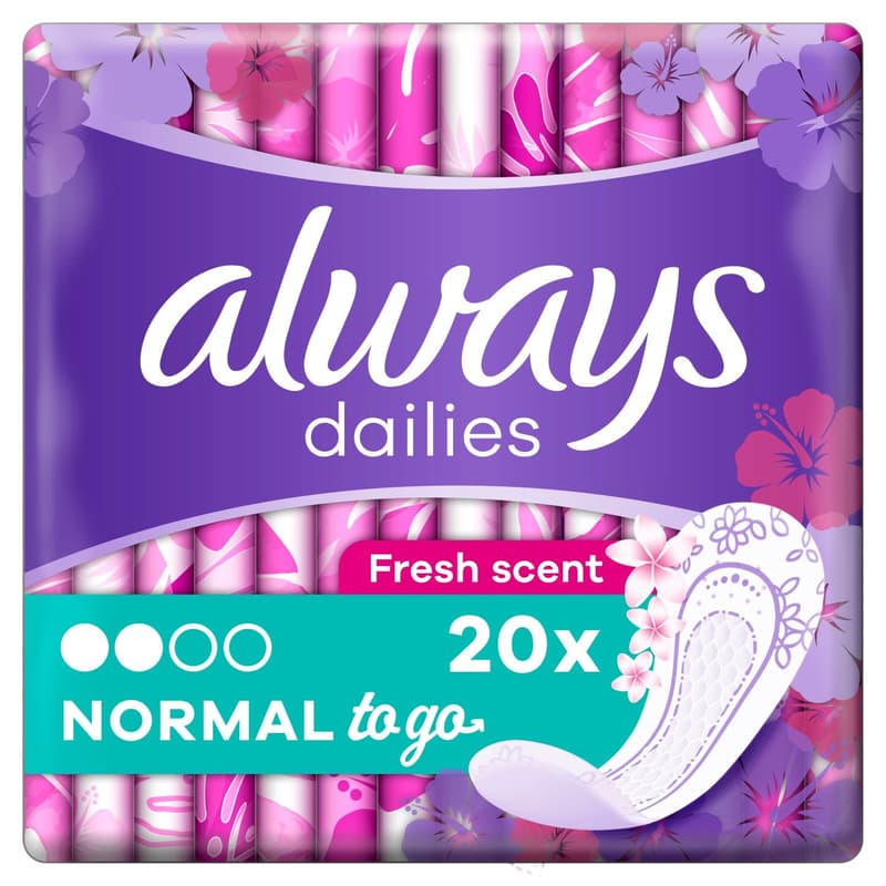 Always Intimky Normal Fresh - on the go