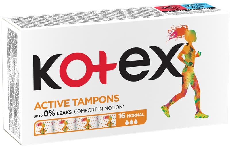 Kotex Tampony Active Normal