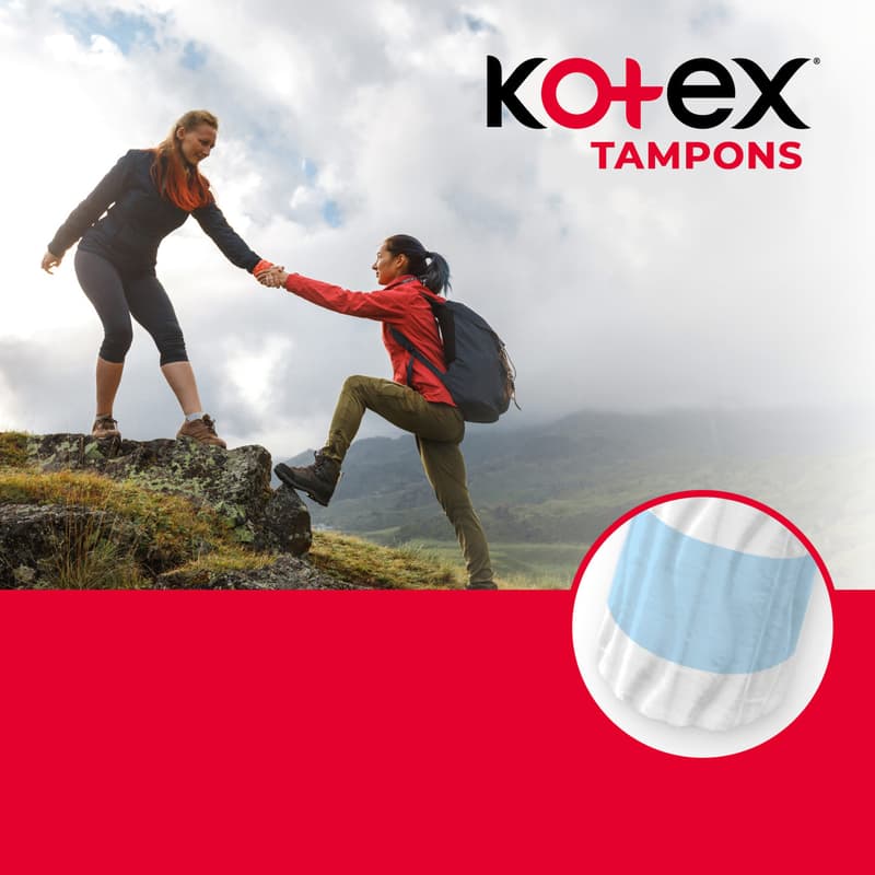 Kotex Tampons Active Super