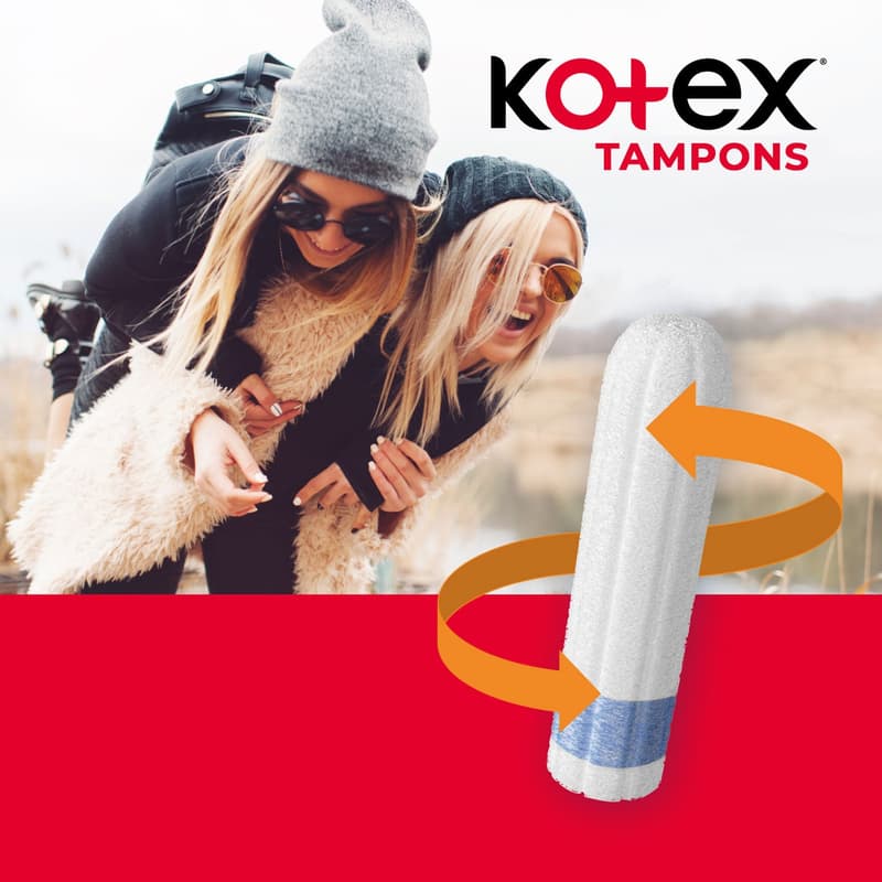 Kotex Tampons Active Super