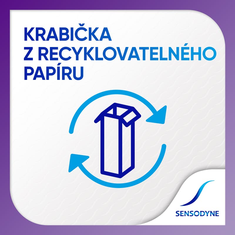 Sensodyne Zubní pasta rapid whitening pro citlivé a bílé zuby