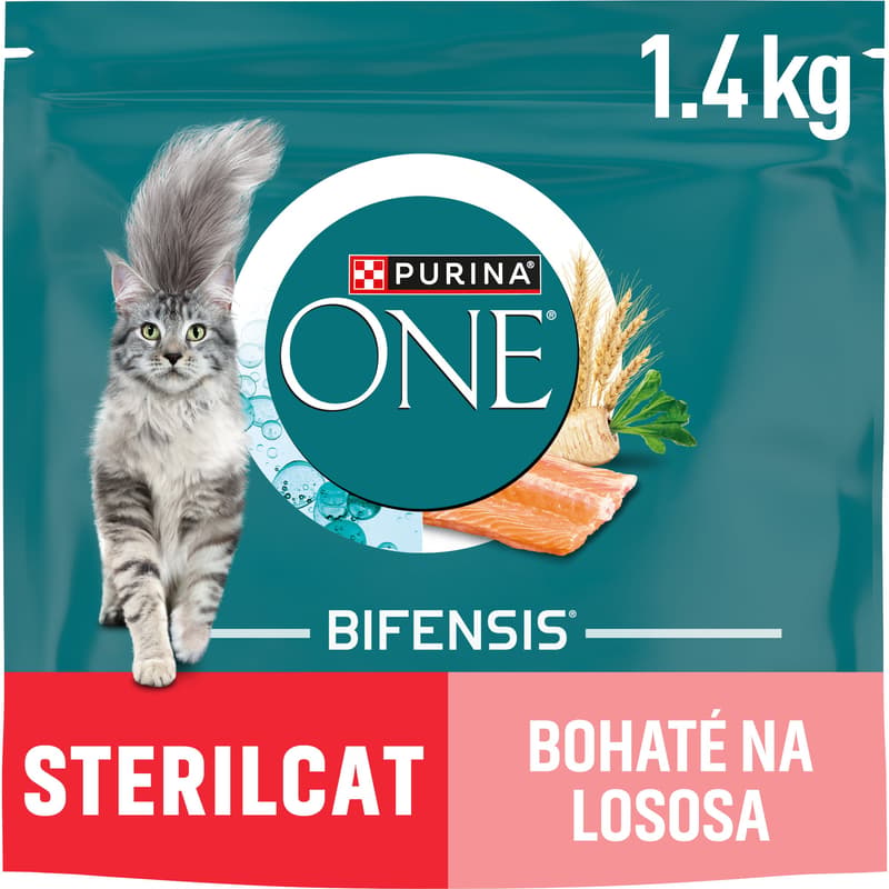 Purina ONE Bifensis Sterilised salmon for cats